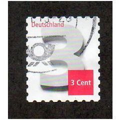 GER 2012 €0.03 (S/A) 'MAKE UP VALUE STAMP' FINE USED (EBID30-715)