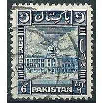 Pakistan 1949 SG48 6a Blue Fine Used .. ..
