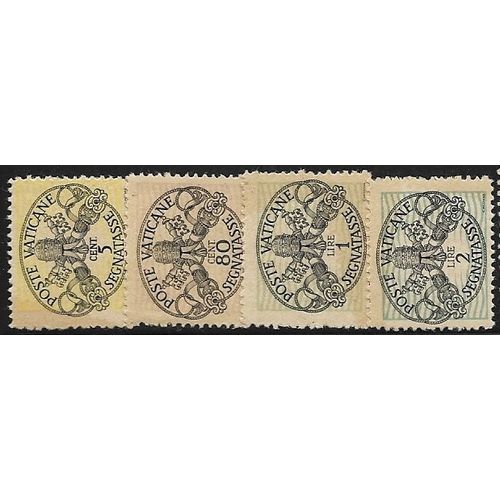 1945/1946 4 different values - MH (*)