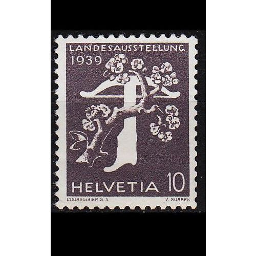 SCHWEIZ SWITZERLAND [1939] MiNr 0345 yII ( **/mnh )