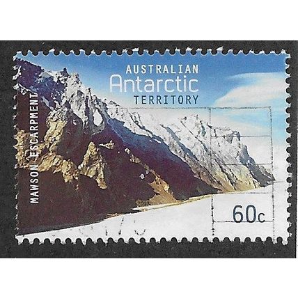 AAT 2013 60c 'MOUNTAINS - MAWSON ESCARPMENT' FINE USED (EBID68-260)