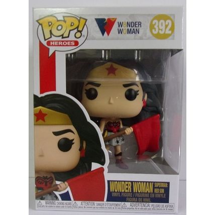 FUNKO ' WONDER WOMAN ' Superman Red Sun action figure