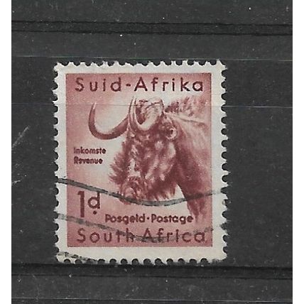 SouthAfrica.SG152 1d Black Wildebeest.Fine Used.Sept21q