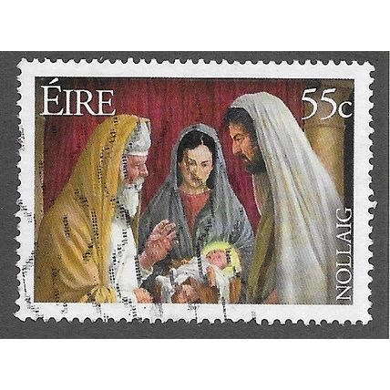 IRE 2007 55c 'CHRISTMAS' FINE USED (EBID72-647)