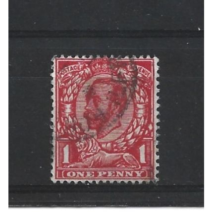 GB.SG341 1d Scarlet.Fine Used.Jun25h