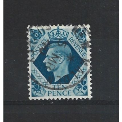 GB.SG474 10d Turquoise-Blue.Fine Used.Jul25a