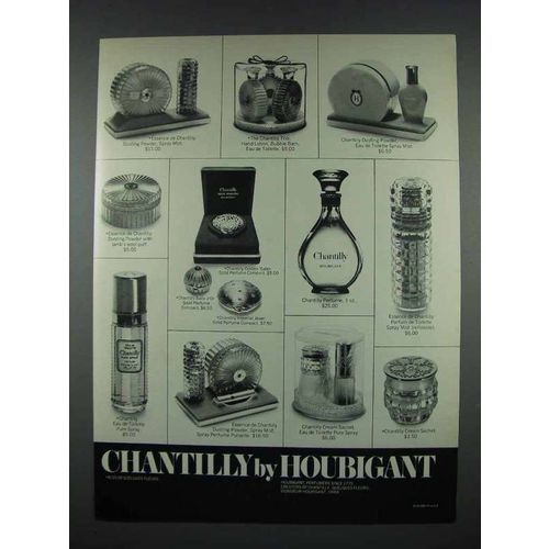1970 Houbigant Chantilly Perfume Ad!