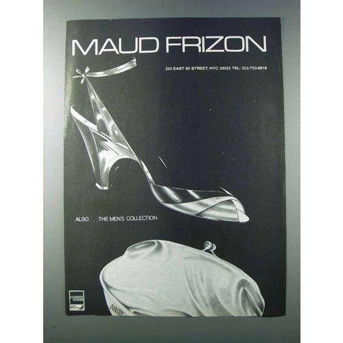 1981 Maud Frion Shoes Ad