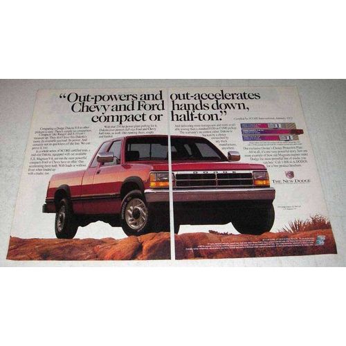 1993 Dodge Dakota LE Club Cab Ad - Out-Powers