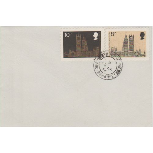 GB 1974 Parliament set FDC Chard Somerset pm see others