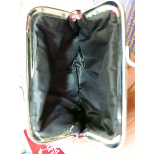 Christmas Children's Purse Chrome Red and White