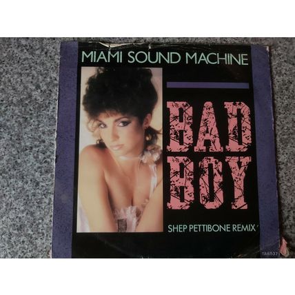 Miami Sound Machine ‎– Bad Boy (Shep Pettibone Remix) ( TA 6537) 1986 (EP)