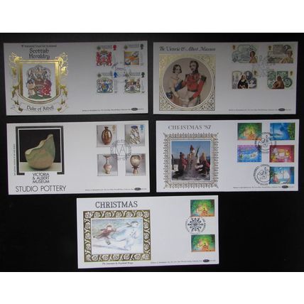 BENHAM - BLCS LARGE SILK COVER YEAR SET 1987