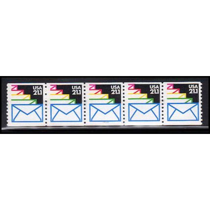 2150 21.1c Envelopes Fine MNH LGG PNC 111111/5 X2547