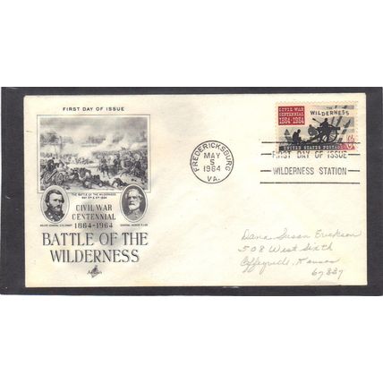 FDC Art Craft 1181 5c Wilderness (Cachet-Penciled/A) CV41933