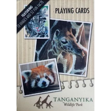 Tanganyika Wildlife Park Souvenir Playing Cards