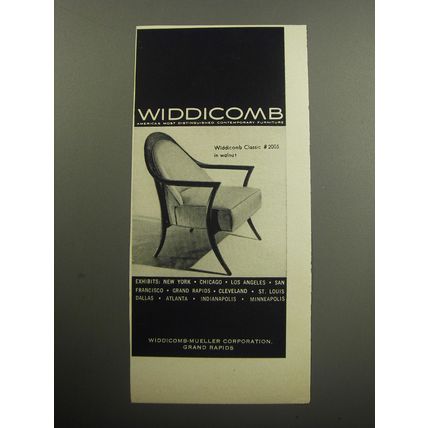 1957 Widdicomb Classic 2005 Chair Advertisement