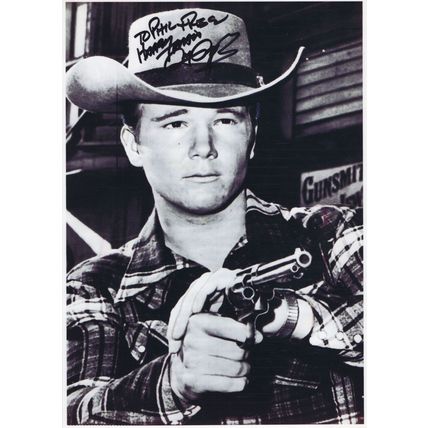 Roy Rogers Jr Cowboy Gun Battle Country & Western 12x8 Hand Signed Photo