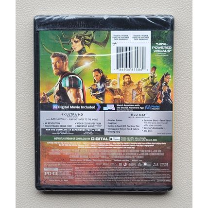 Thor Ragnarok Best Buy Limited Edition Collectible 4K Ultra HD Movie
