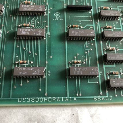 GENERAL ELECTRIC DS3800HDRA1A1A 6BA02,G.E. DS3800HDRA1A1A,HDRA,BL,CV