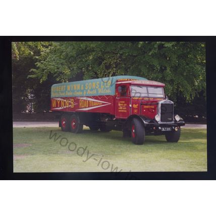 tm8684 - Commercial Vehicle - R. Wynn's Scammel Truck - Reg.BLT 235 - photo 6x4
