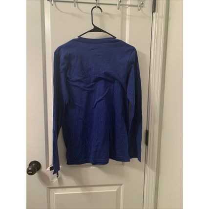 NBA Men's Blue Long Sleeve T-Shirt Philadelphia 76ers Size Small