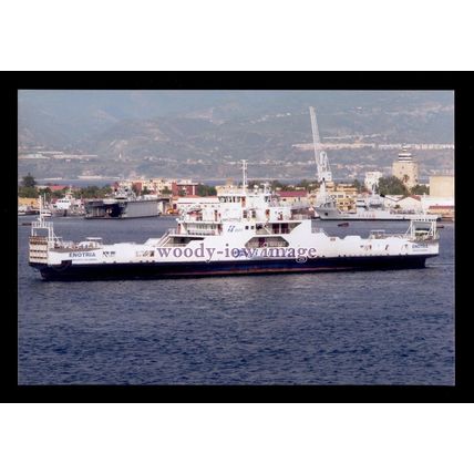 FQ0378 - Italian Ferry - Enotria - photograph 6x4 at Messina