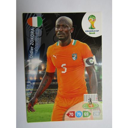 Didier Zokora - Ivory Coast - 2014 Panini Adrenalyn XL Brazil World Cup (ef1)