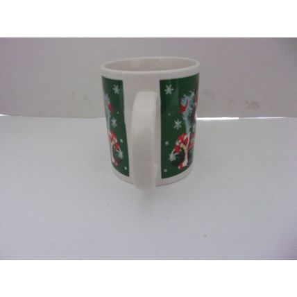 Christmas Mug Snow Man & Woman Let It Snow