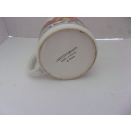 Creative Concepts Coffee Mug Christmas- Teddy Bears 1993 T. Cathey Korea