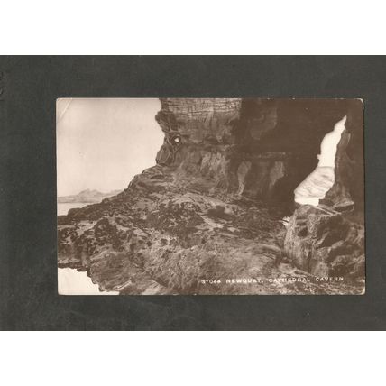 Postcard Cornwall Newquay Cathedral Cavern