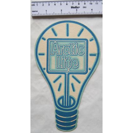 Vintage Beer Mat - Arctic Lite
