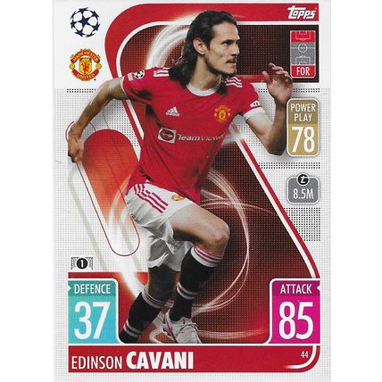 Match Attax UCL/UEL/UECL 2021-22: Manchester United, Forward - Cavani