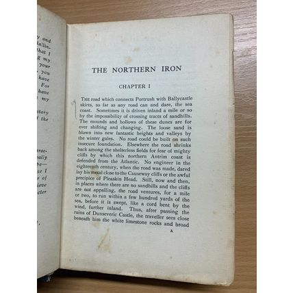 RARE* 1907 GEORGE A BIRMINGHAM "THE NORTHERN IRON" FICTION ANTIQUE BOOK (P4)