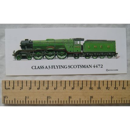 Spotters Bookmark - Class 3 Flying Scotsman 4472