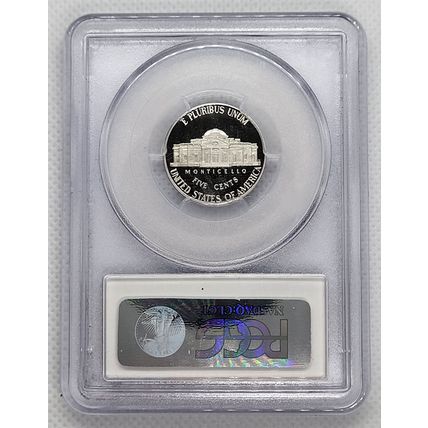 2014-S Proof Jefferson Nickel (5C) PCGS PR69DCAM-American Flag Label
