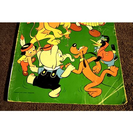 Golden Age Dell Comic # 2 Walt Disney's Silly Symphonies 2.5 GD+ Condition 1953