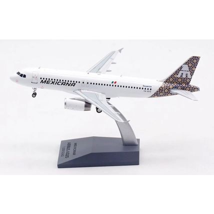 AIRBUS A320 MEXICANA REG: XA-RYS WITH STAND - INFLIGHT 200 IF320MX0323 1/200