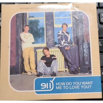 911 CD Promo A 3 Tracks Single How Do You Want Me To Love You 1998 Maxi
