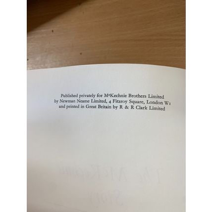 RARE* 1965 "THE McKECHNIE STORY" 1ST EDITION ILLUSTRATED HARDBACK BOOK (P3)