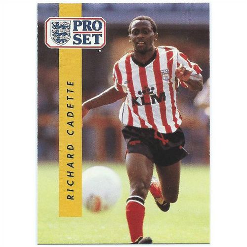 1990/1991 Pro Set Footbal - #317 - Richard Cadette