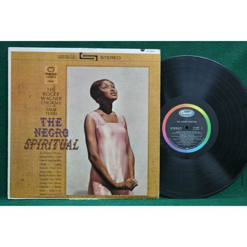 Salli Terri & Roger Wagner Chorale - The Negro Spiritual - SP 8600 - VG+