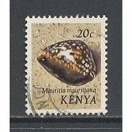 Kenya.SG39 20c Humpback Cowrie.Fine Used.July15