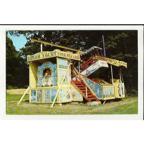 Sussex HOLLYCOMBE Steam Yacht Fairground Postcard