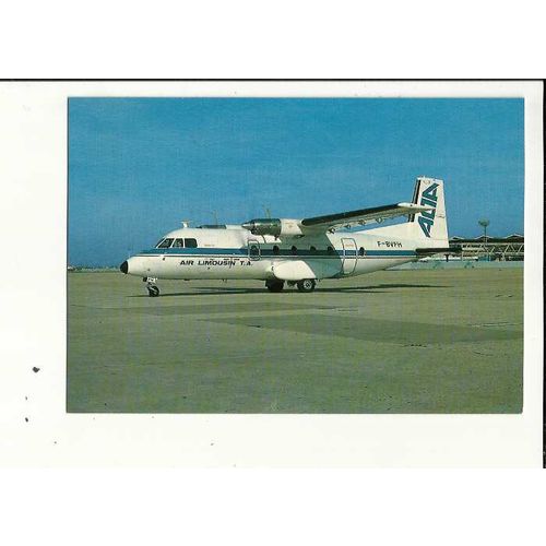 Aviation AIR LIMOUSIN NORD 262 Postcard by Editions P.I. (461)