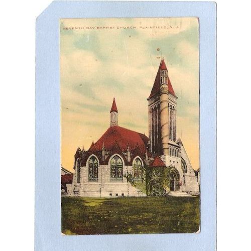 New Jersey Plainfield Seventh Day Baptist Church~2774