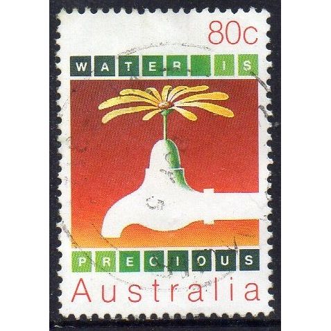 Australia 1985 Conservation - Water 80c Used