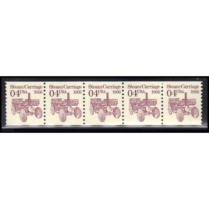 2451 4c Steam Carriage Fine MNH Dry Gum PNC 1/5 KA9187