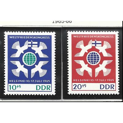 German Democratic Republic Stamps Scott #B132 To B133, Mint Never Hinged