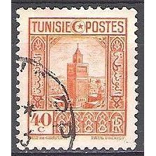 Tunisie 1931 Michel 180 O Cote (2005) 0.40 € Tunis Minaret de la mosquée Zitouna